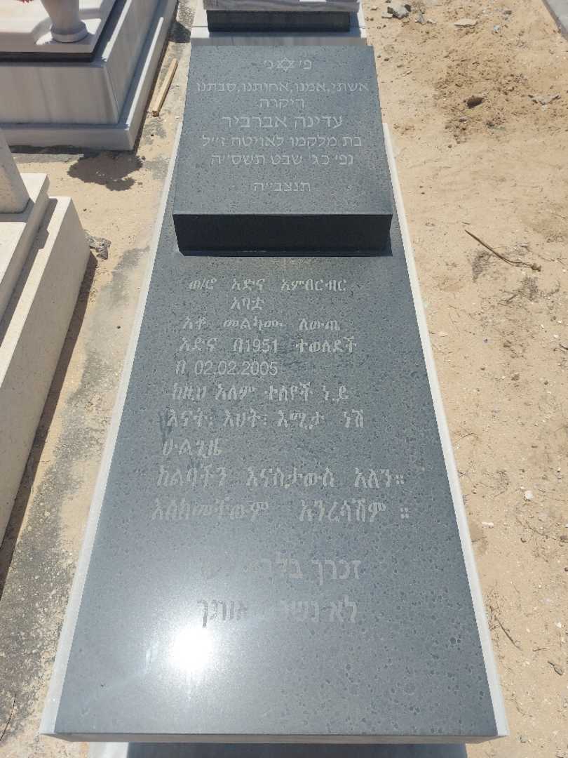 קברו של עדינה אברביר