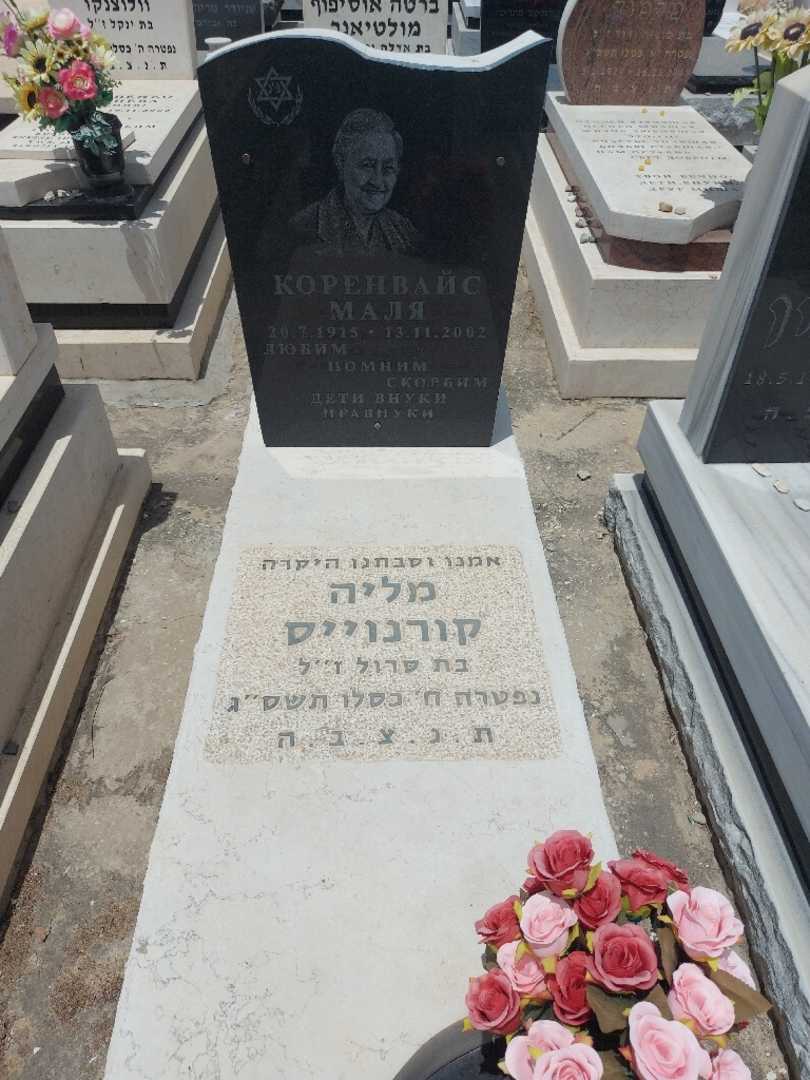 קברו של מליה קורנוייס