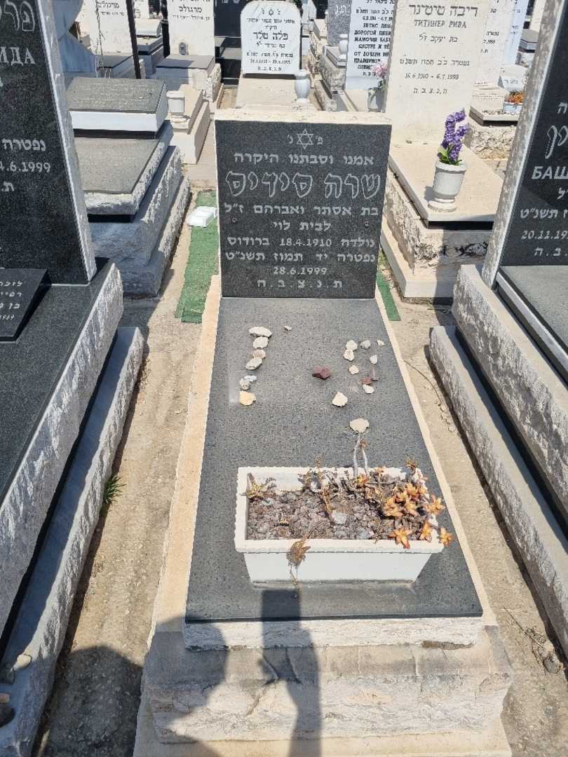 קברו של שרה "לוי" לוי