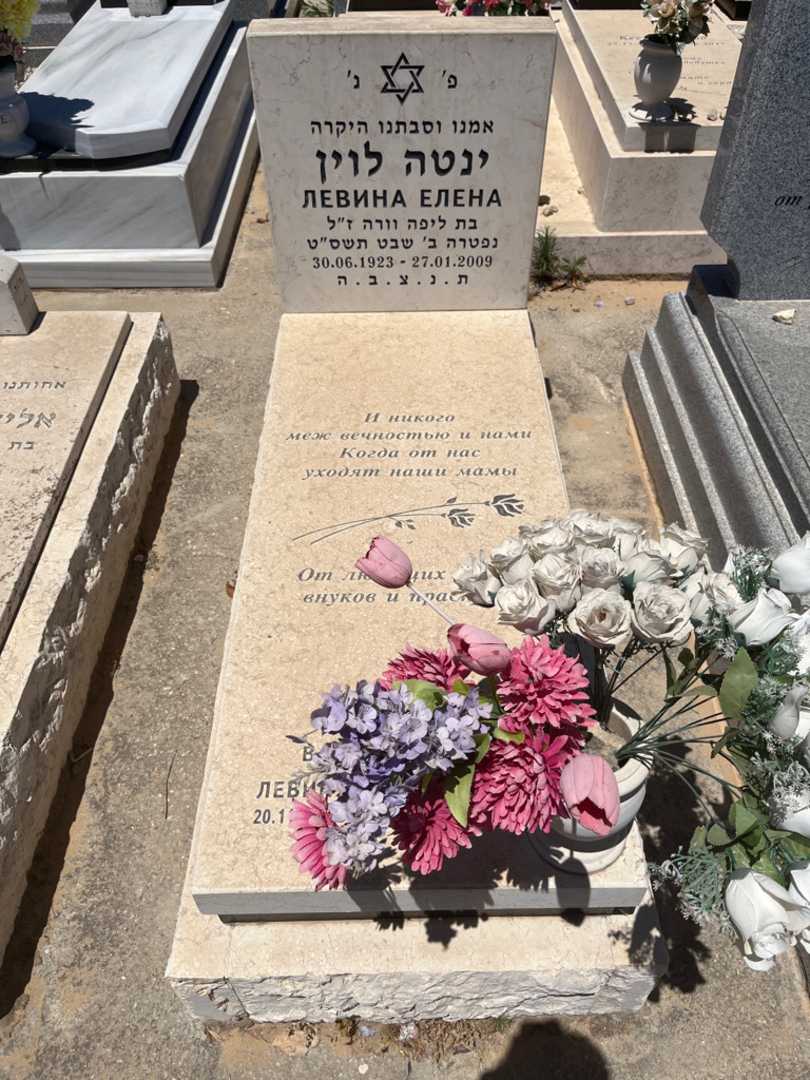 קברו של ינטה לוין