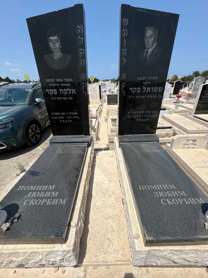 קברו של שמואל פקר. תמונה 2