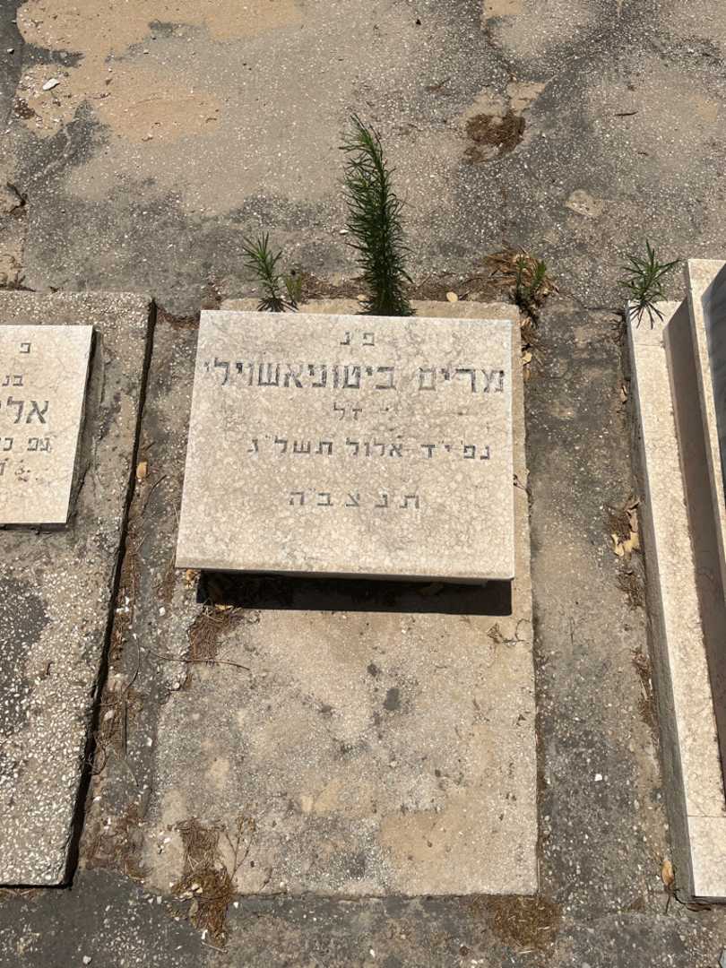 קברו של מרים ביטוניאשוילי