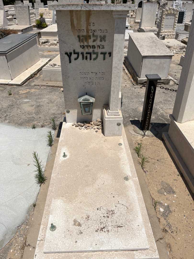 קברו של אליהו פרדלהולץ