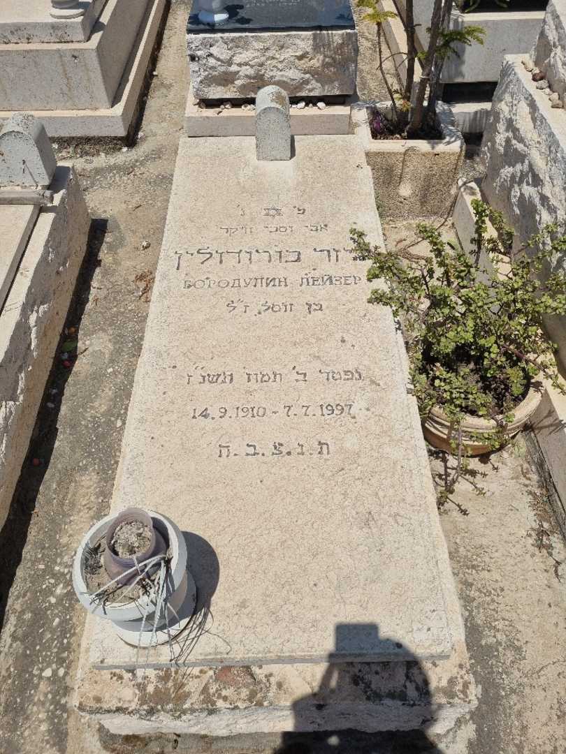 קברו של ליזר בורודולין