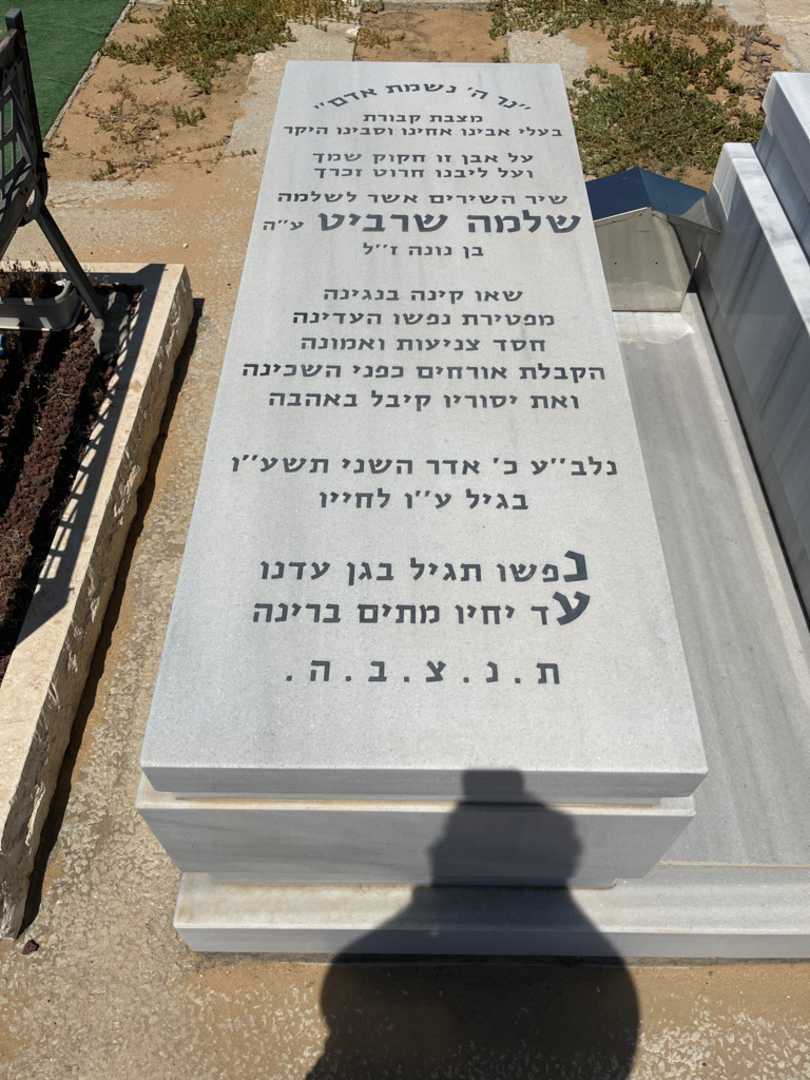 קברו של שלמה שרביט. תמונה 1