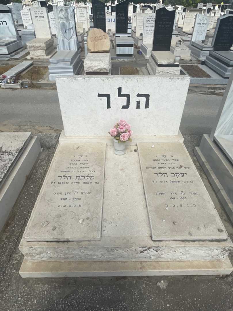 קברו של מלכה הלר. תמונה 1