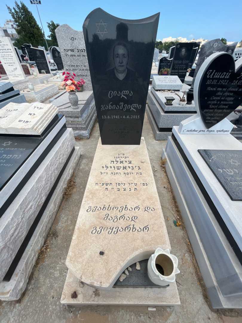 קברו של ציאלה ג'נאשוילי
