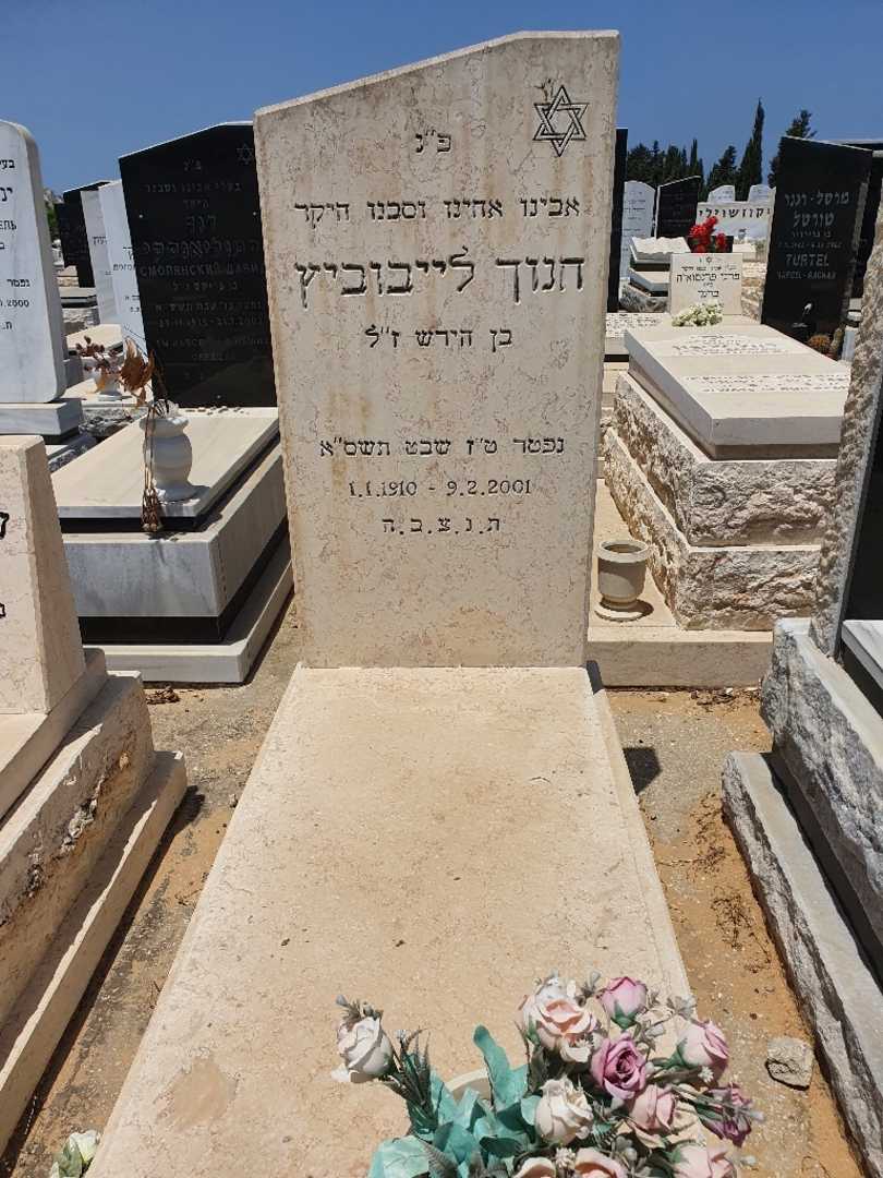 קברו של חנוך ליבוביץ