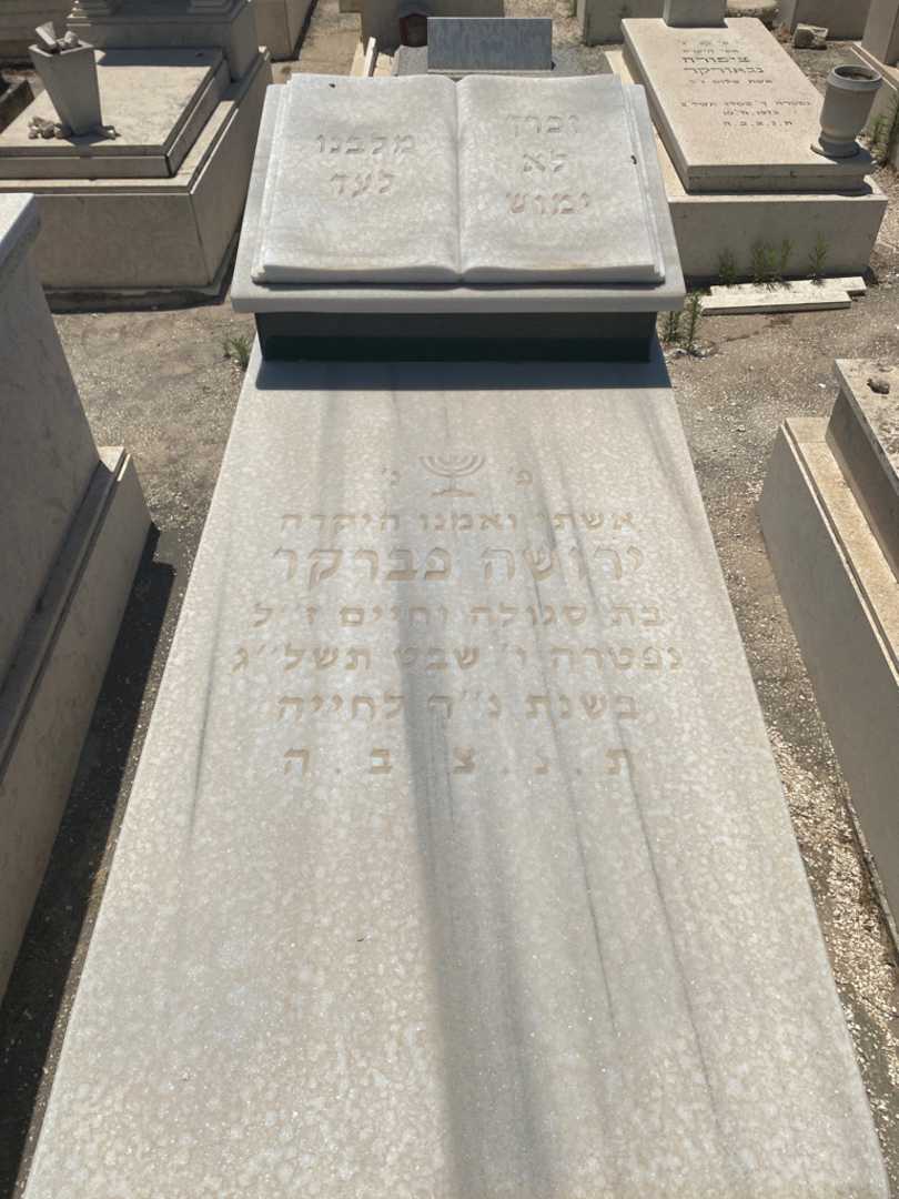 קברו של ירושה פברוקר. תמונה 1