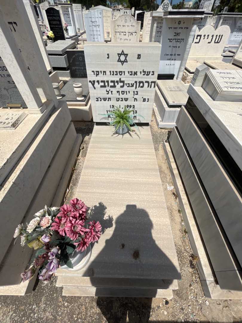 קברו של הרמן "צבי" ליבוביץ