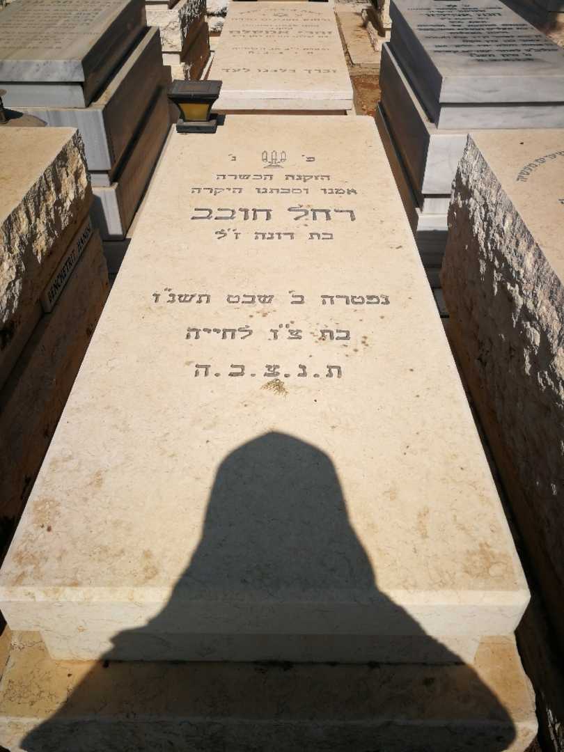 קברו של רחל חובב