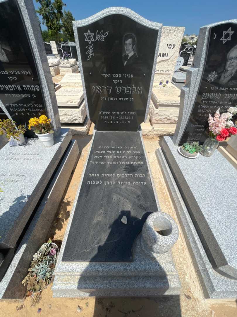 קברו של אלברט דראי