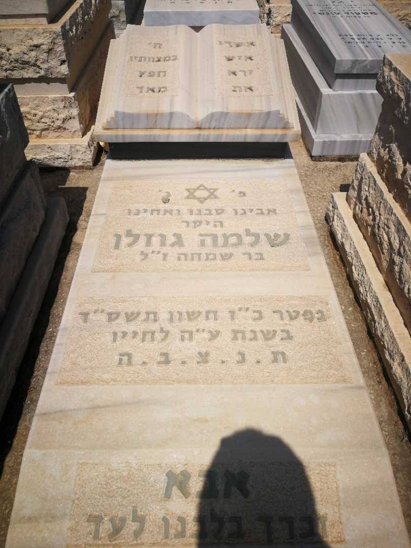 קברו של שלמה גוזלן