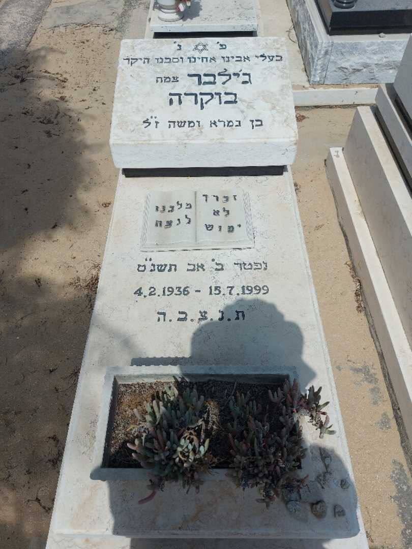 קברו של גילברט "צמח" בוקרה