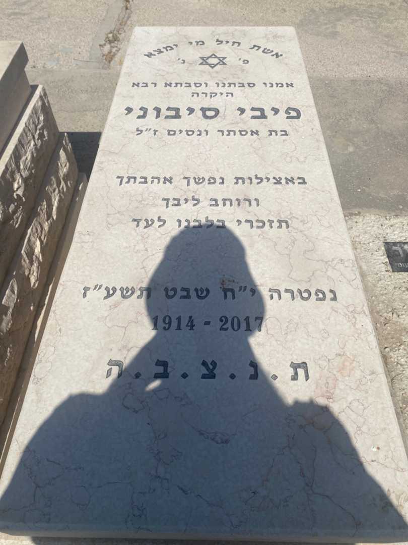 קברו של פיבי סיבוני