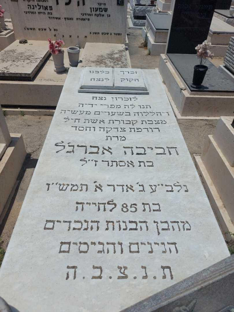 קברו של חביבה אברגיל