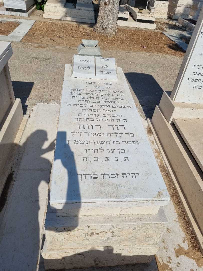 קברו של דוד רווח