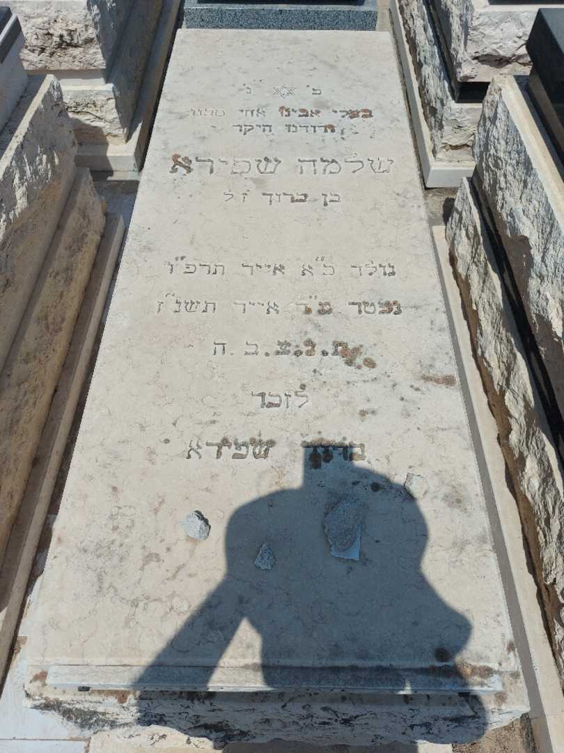 קברו של שלמה שפירא