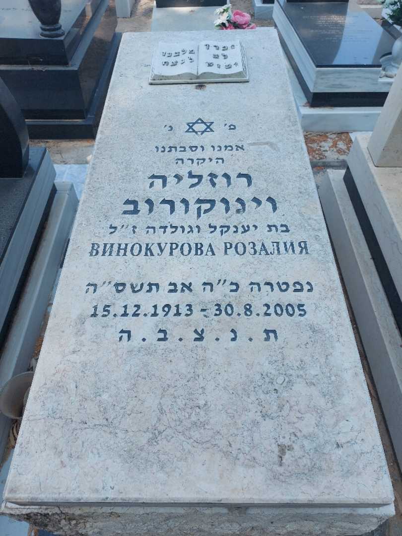 קברו של רוזליה וינוקורוב