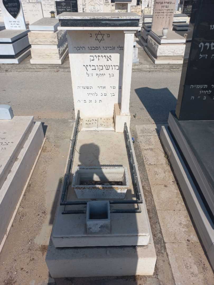 קברו של אילן מושקוביץ