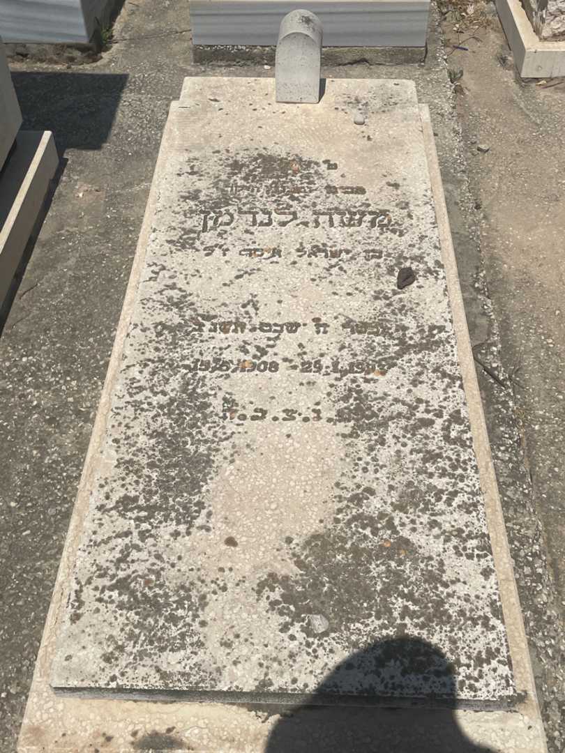 קברו של משה לנדמן
