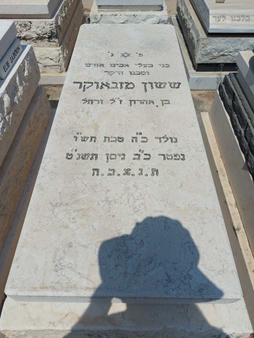 קברו של ששון מזגאוקר