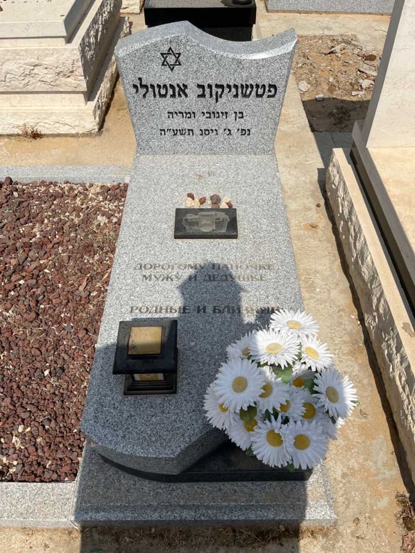 קברו של אנטולי פטשניקוב