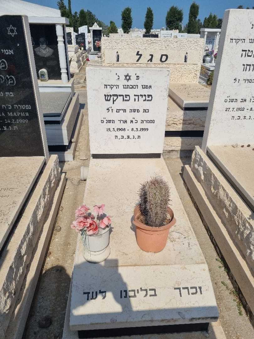קברו של פניה פרקש