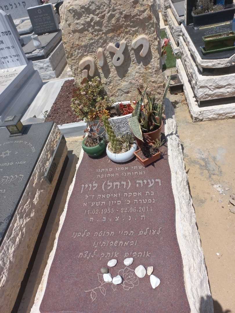 קברו של רחל "רחל" לוין