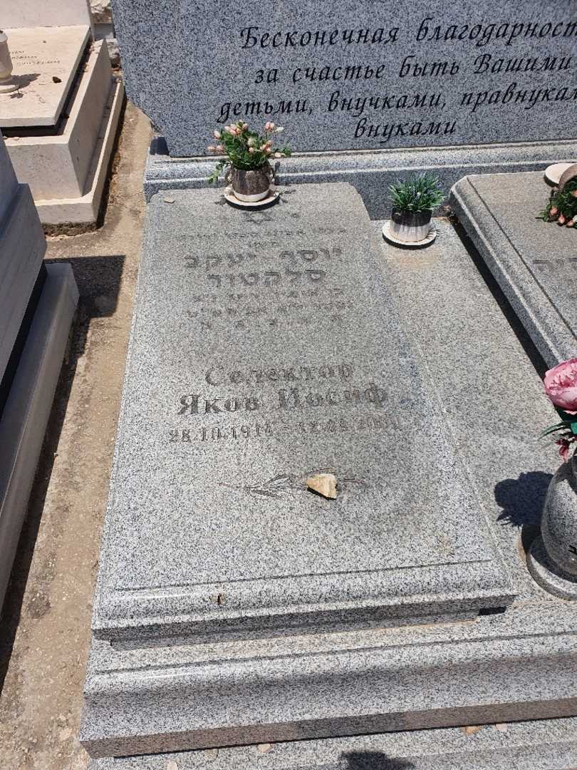 קברו של יוסף יעקב סלקטור. תמונה 2