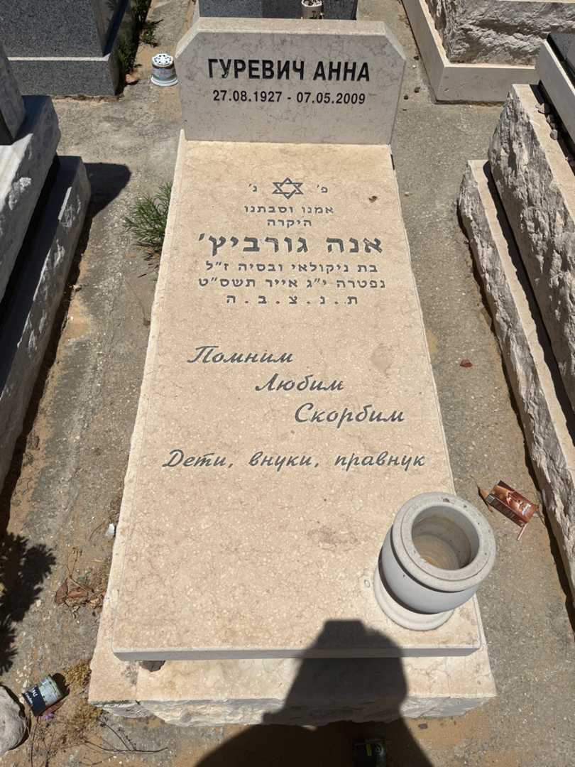 קברו של אנה גורביץ'