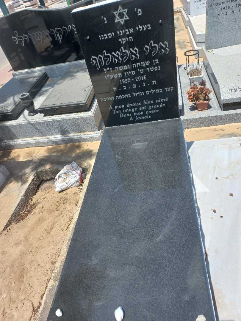 קברו של אלי אלאלוף