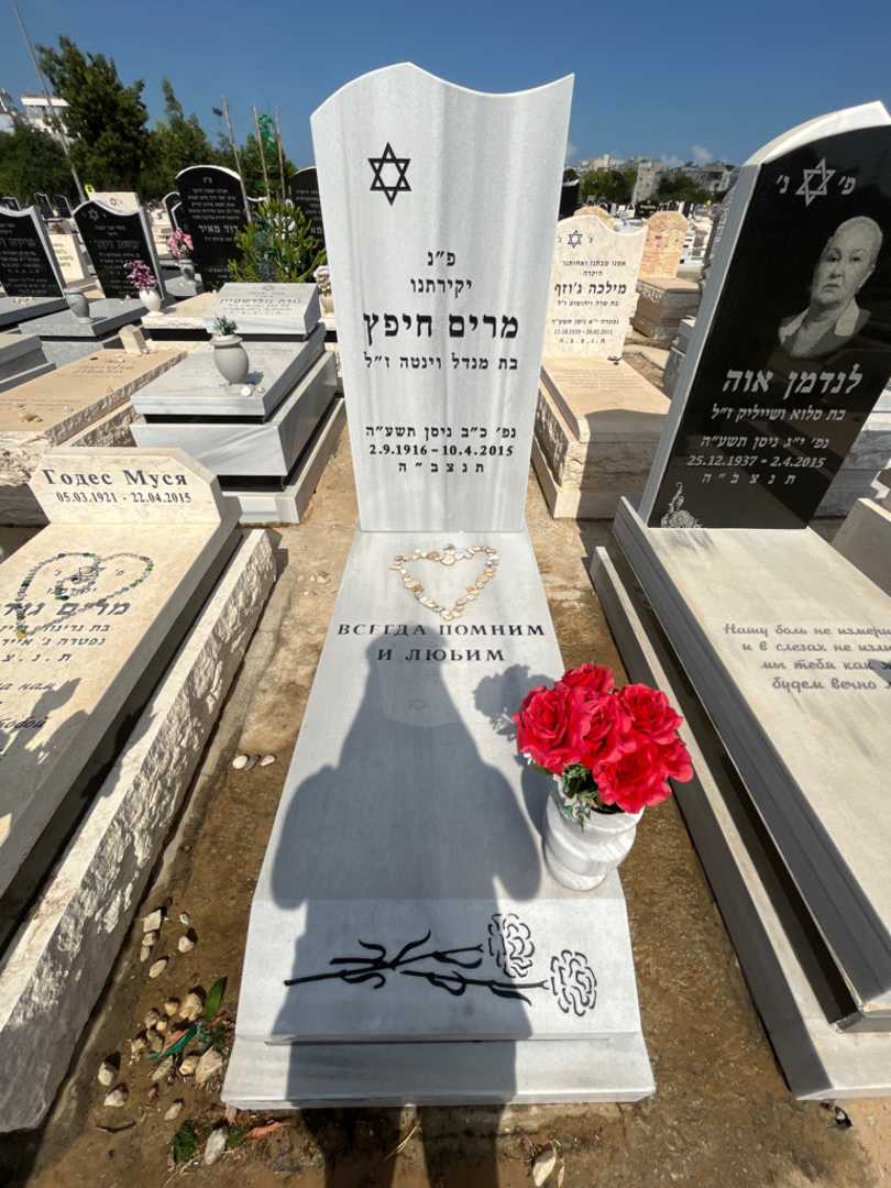 קברו של מרים חיפץ