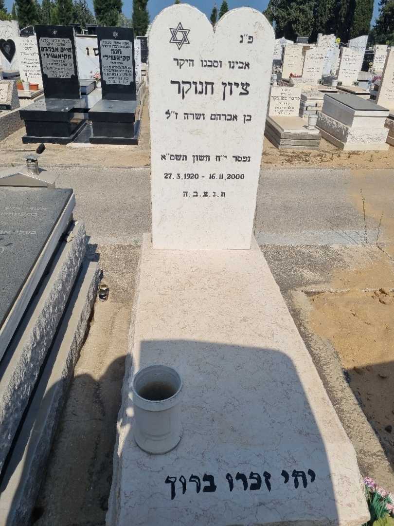קברו של ציון חנוקר