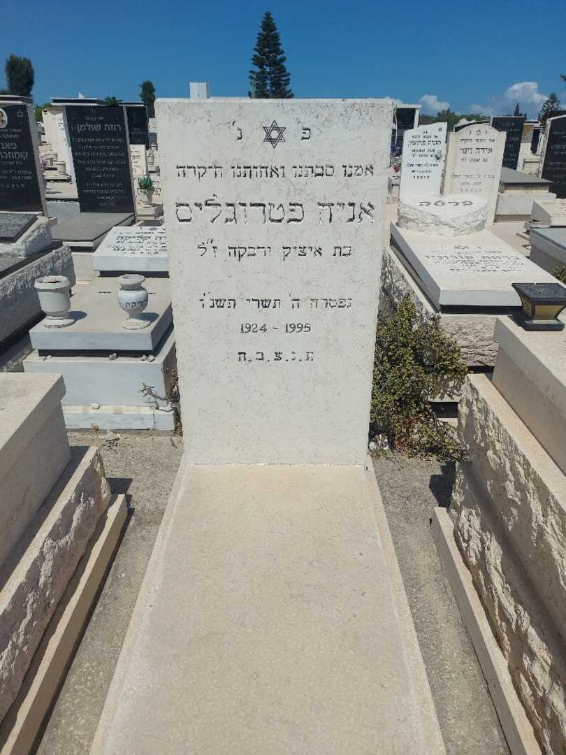 קברו של אניה פטרוגליס