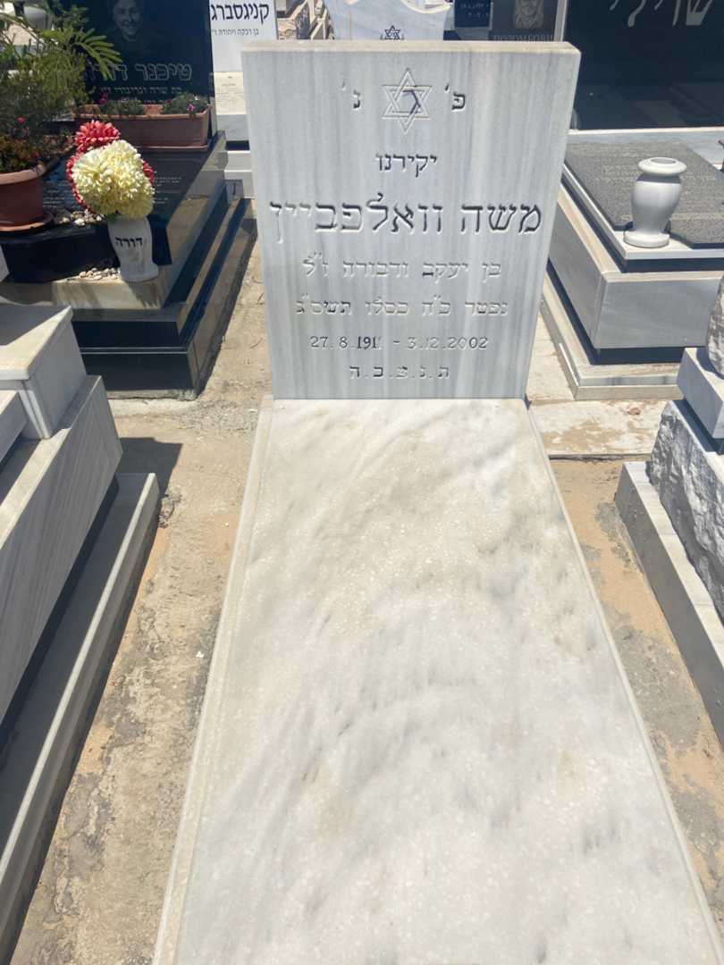 קברו של משה וואלפביין