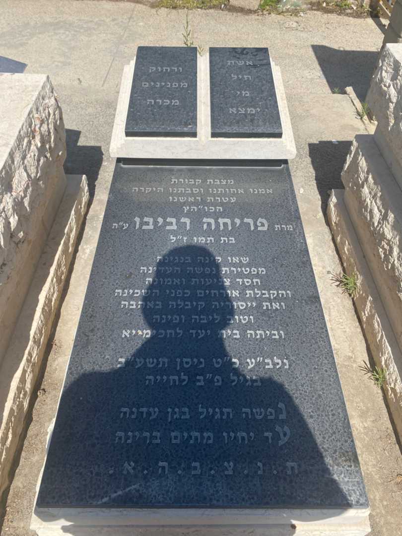 קברו של פריחה רביבו