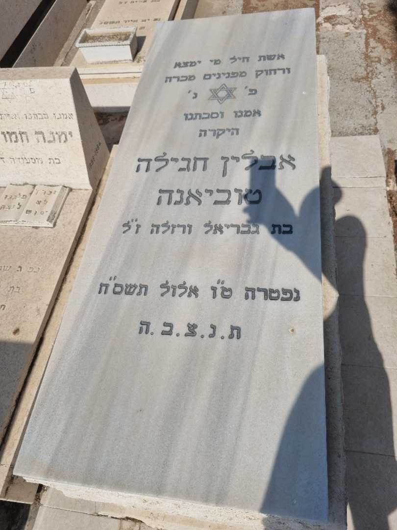 קברו של אבלין טוביאנה. תמונה 1
