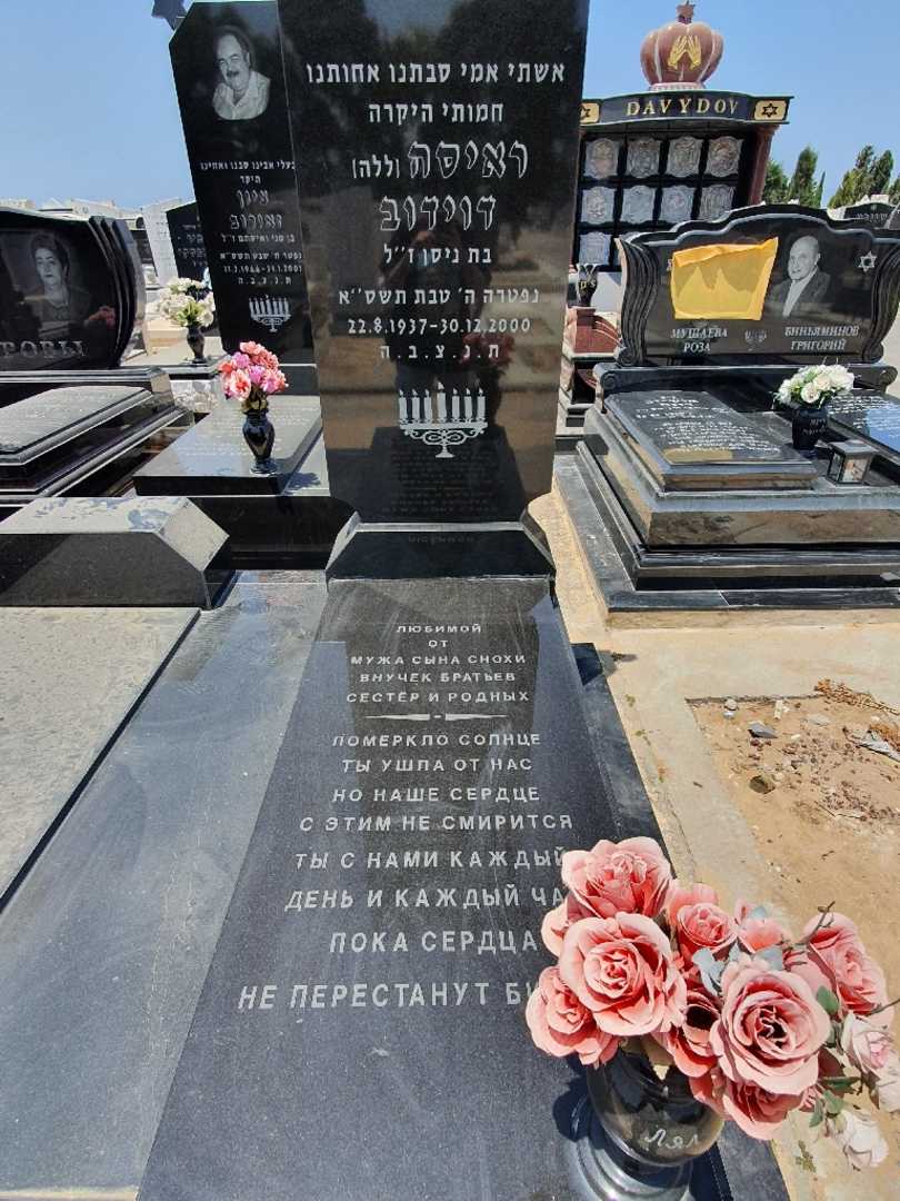 קברו של ראיסה ללה דבידוב. תמונה 2