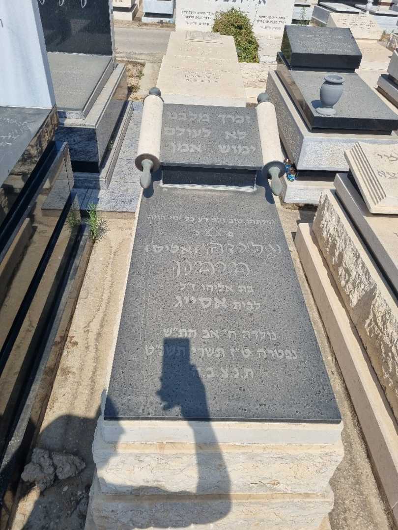 קברו של עליזה "אליס" מימון