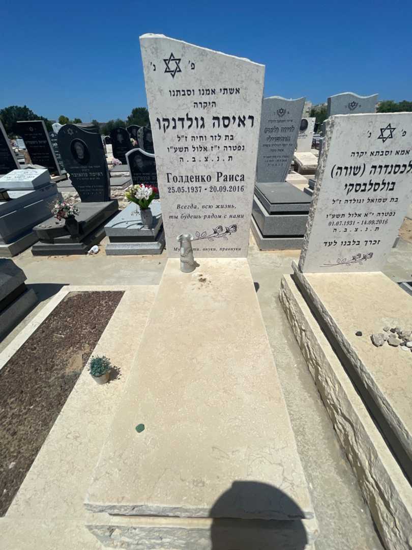 קברו של ראיסה גולדנקו. תמונה 2