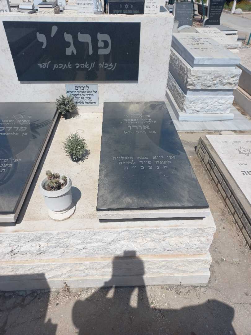 קברו של אורן פרג'י. תמונה 2