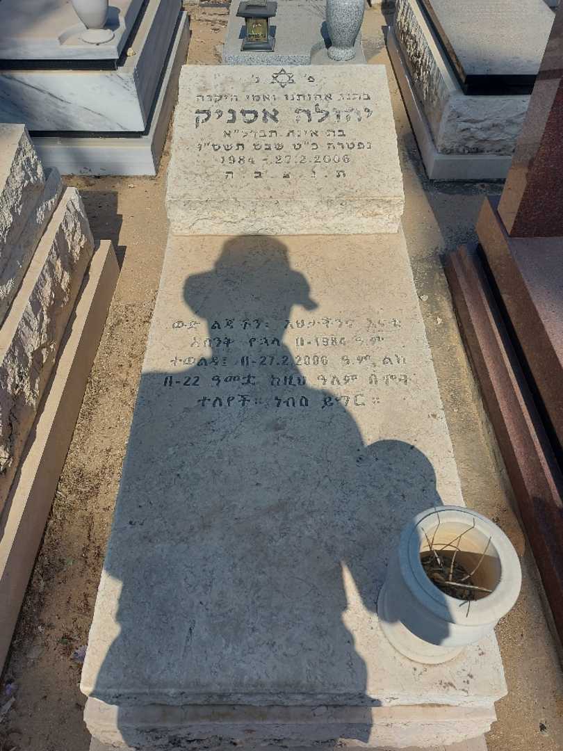 קברו של יהולה אסניק