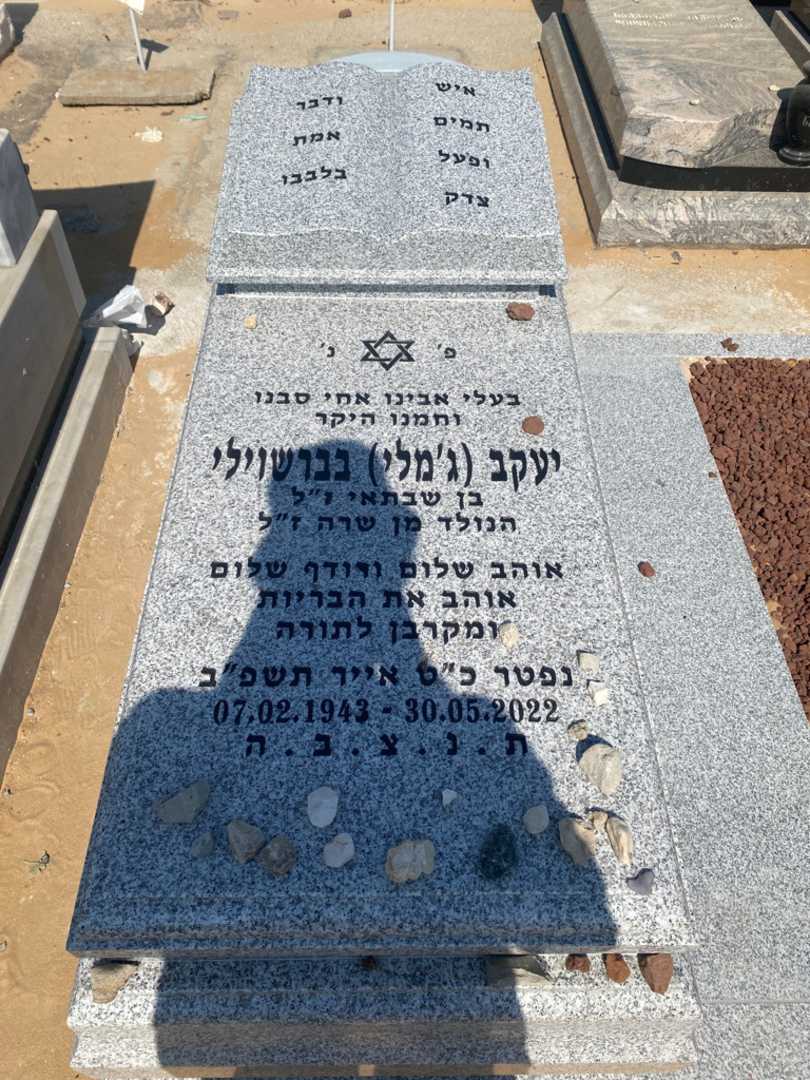 קברו של דזמל "ג׳מלי" בברשוילי. תמונה 2
