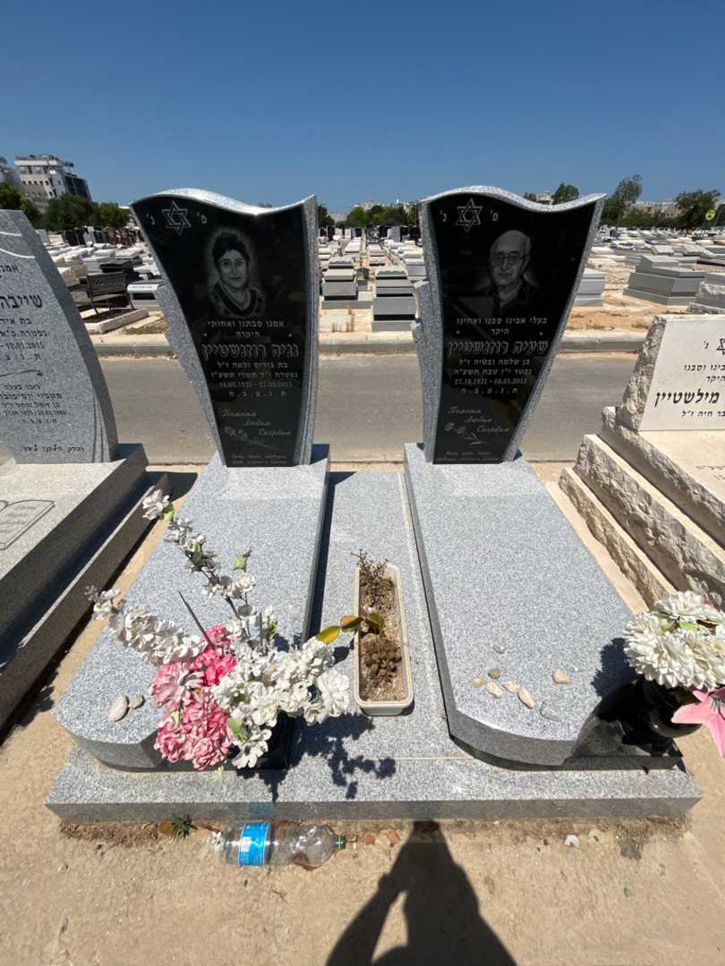 קברו של גניה רוזנשטיין. תמונה 2