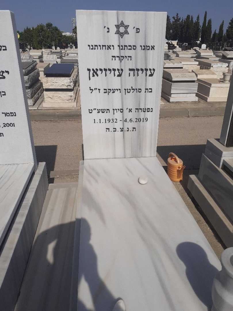 קברו של עזיזה עזיזיאן