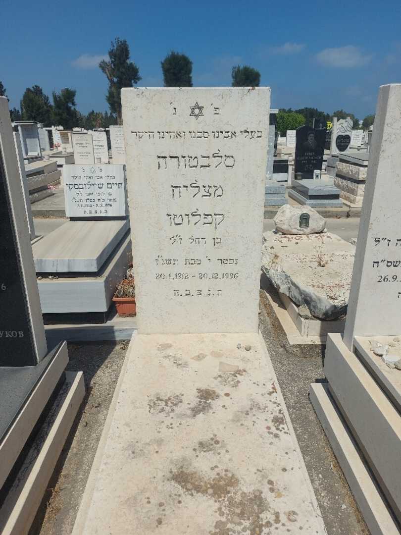 קברו של סלבטורה מצליח קפלוטו