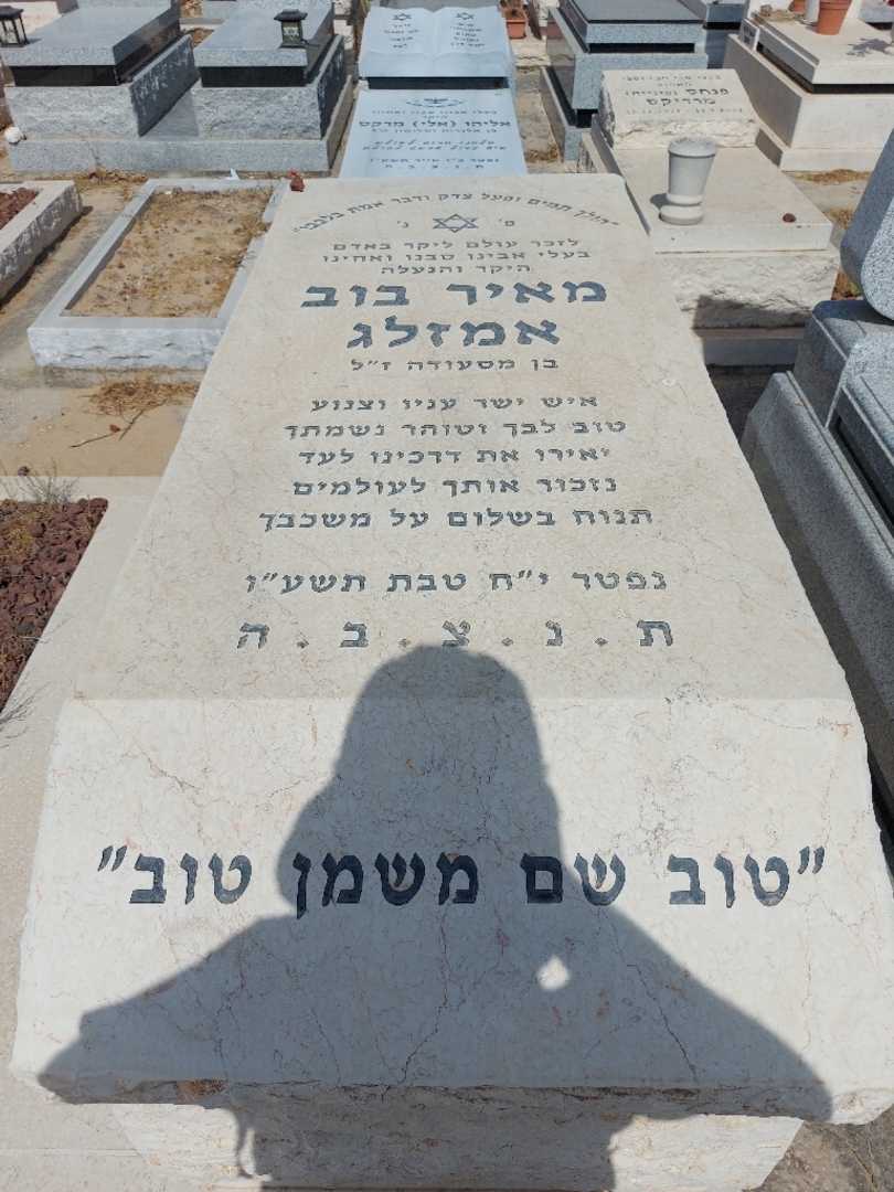 קברו של בוב אמזלג. תמונה 1