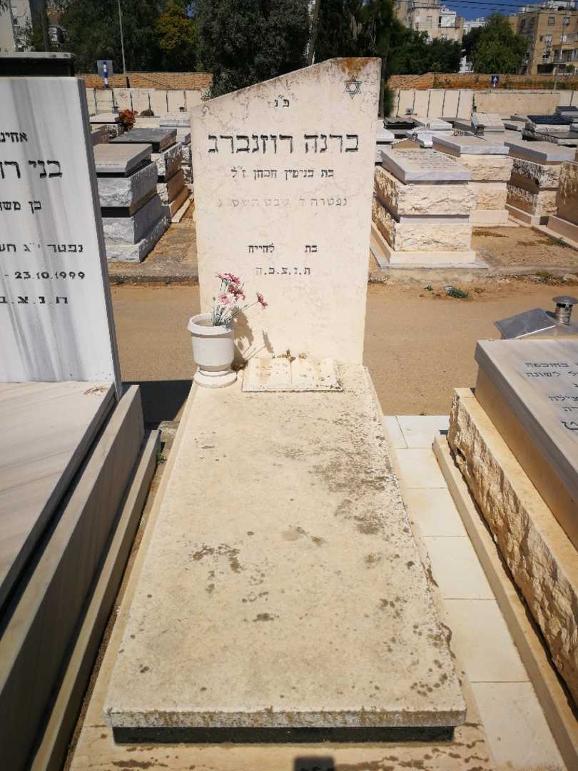 קברו של ברנה רוזנברג