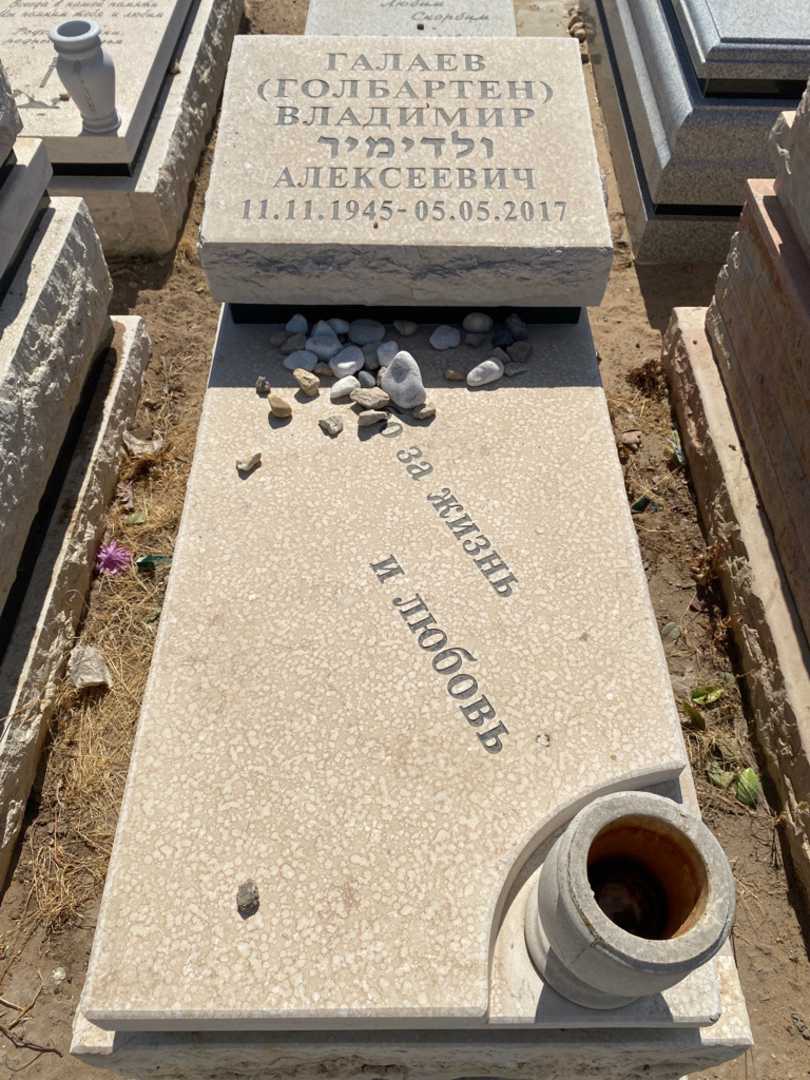 קברו של ולדימיר גלייב